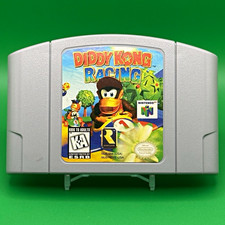 Diddy Kong Racing Nintendo 64 N64 Game Cartridge, Authentic, Tested Working