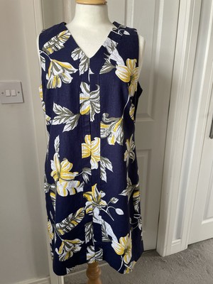 chinese dress ladies No.35 Maxi Length Linen Dress in Stirling Plaid main image 1