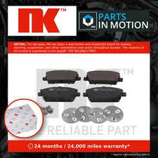 Brake Pads Set fits HONDA CIVIC Mk8 1.8 Front 05 to 11 NK 45022SMGE00 Quality