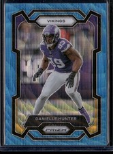 2023 Panini Prizm Danielle Hunter Blue Wave Prizm 088/199 #193 Minnesota Vikings