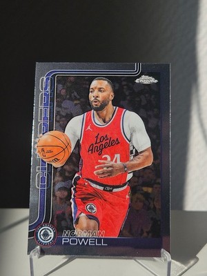 2025-26 Topps Chrome Basketball NBA Norman Powell LA Clippers #22