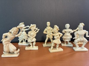 Vintage Cereal Box Prizes, 19 pcs. Van Brode Plastic Figures from the 1950s