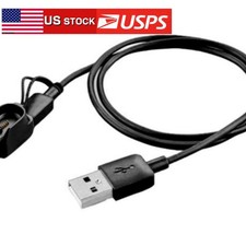 For Plantronics Voyager Legend Headset USB Charger Charging Cable Cord USA