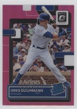 2022 Panini Donruss Optic Rated Rookie Pink Prizm Greg Deichmann #45 0cz0