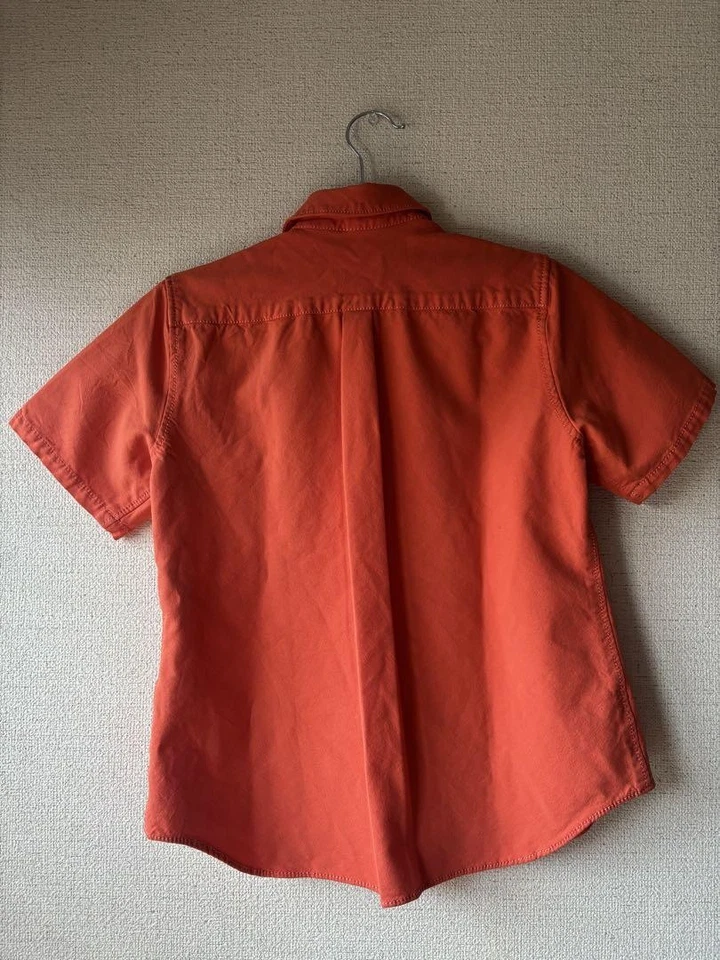 CAMISA USADA COMME DES GARCONS NARANJA MANGA CORTA ACEPTABLE Foto 2 de 4