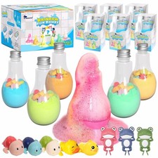  8pcs Purely Handmade Kids' Rainbow Interactive Bath Bombs kids Potions  Orga...