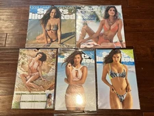 Lot Of 5 Sports Illustrated  2019, 2018 (2), 2015, 2003 Swimsuit Wall Calendars
