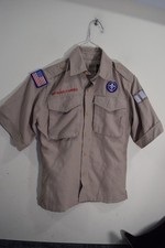 Boy Scout VENTED MICROFIBER Short Sleeve SOFT Official Shirt BOYS S Webelos