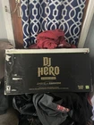 DJ Hero Renegade Edition Xbox 360 Sealed Jay-Z Eminem CD Turntable Bundle New