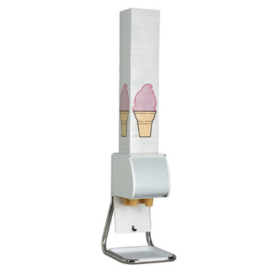 BCDS-BFL Countertop Boxed Ice Cream Cone Dispenser, 15-1/2'' H X 9'' W X 11-1/4'' D