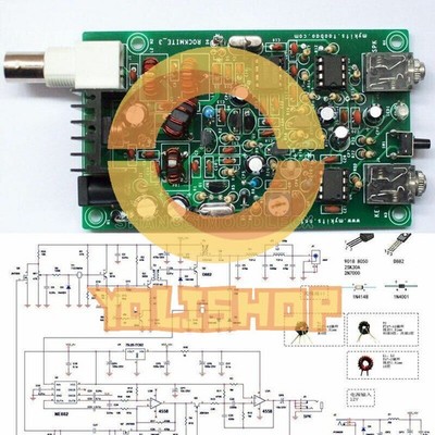 PIC Version 8W Super RM RockMite QRP CW Transceiver HAM Radio Shortwave