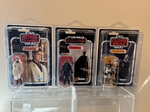 NEW Star Wars Vintage Lot Anakin, Moff Gideon, & ARC Trooper Echo