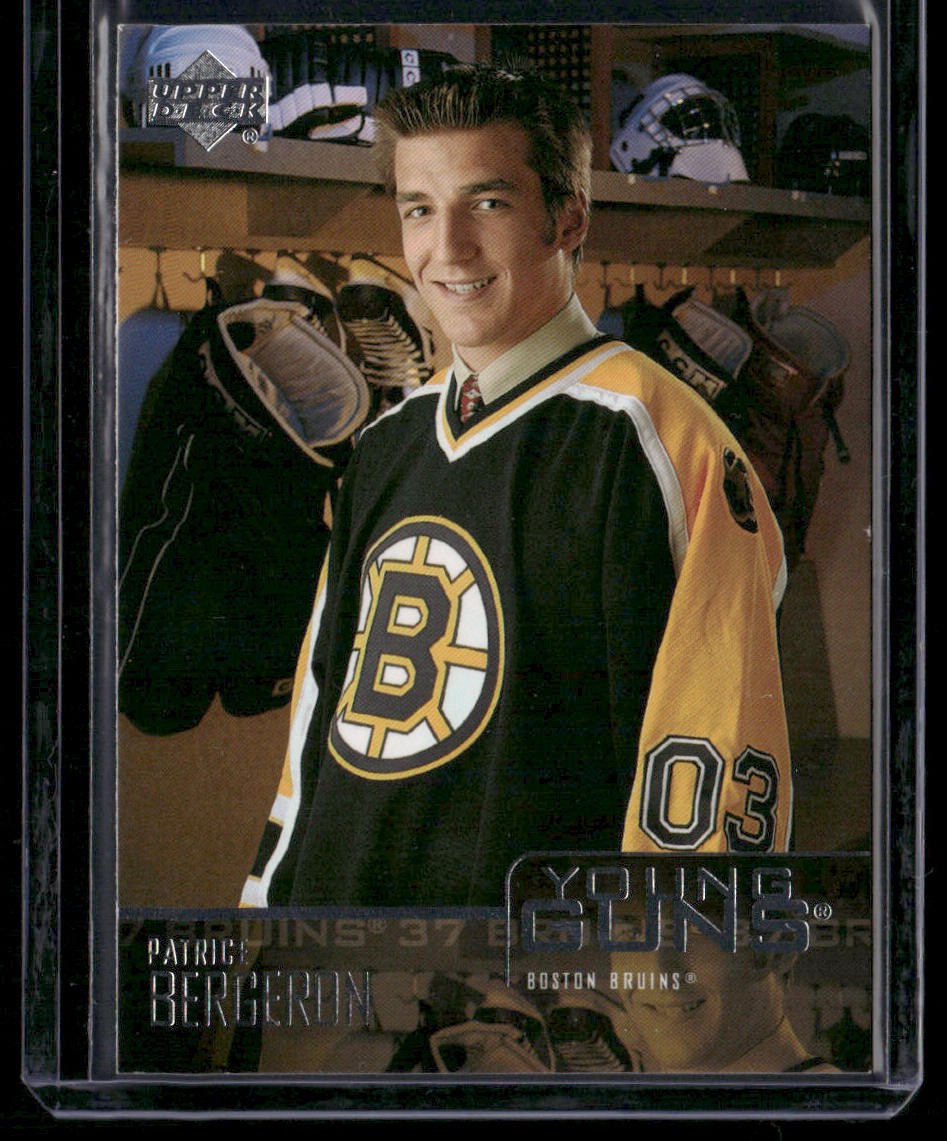 2003-04 Upper Deck Patrice Bergeron Young Guns Boston Bruins #204