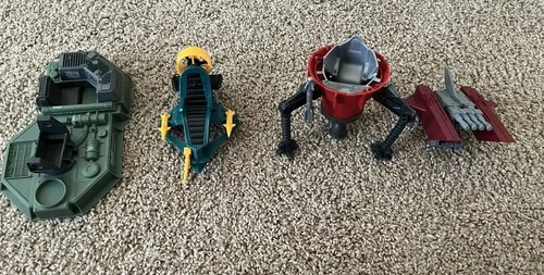 1987 G.I. Joe Lot- Cobra, Jet Pack, Battle Ball, Air Skiff & Laser Artillery