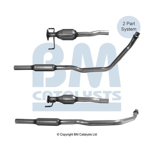 For FIAT SEDICI 189 2006 to 2014 Catalytic Converter
