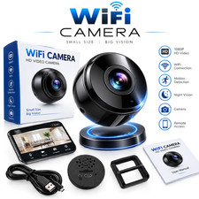 1080P Mini Camera Wireless WiFi Security Surveillance Tiny Cam Night Vision UK.