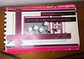 Mattel Intellivision II Console w/ Computer Adapter, Keyboard & Manuals Lot