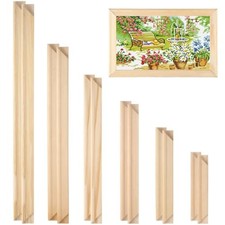 6 Size Rectangle Canvas Needlepoint Stretcher Bars - Set of 6