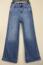 7 For All Mankind Ultra High Rise Flare Jo Yorktown Jean Women  s 27 Stretch Blue