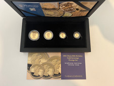 2021 Diana 60th Birthday Gold Prestige Four Coin Sovereign Set
