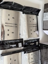 Trendi Switches Face Plates Glossy Chrome. X4