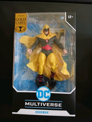 Mcfarlane Hourman Target Exclusive JSA DC Multiverse Gold Label In Hand