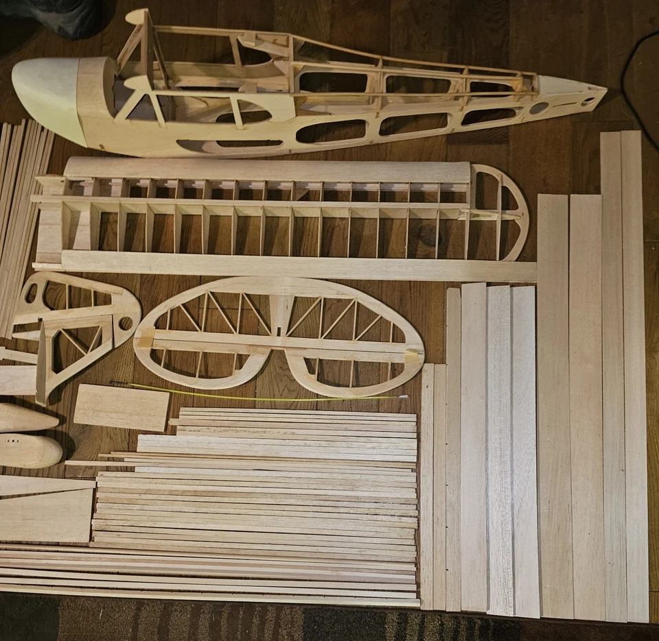 1985 Piper Cub K-63 Carl Goldberg Anniversary Edition RC Model Plane Kit - Image 3 of 4