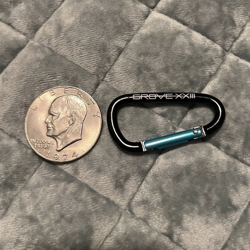 Grove XXIII Aluminum Carabiner Clip from Michael Jordan’s private golfclub