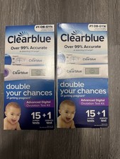 Clearblue Digital Ovulation Test 15 count  1 test exp: 07/31/2026 Lot of 2 