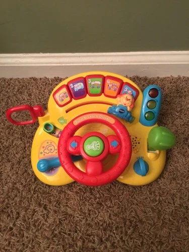 Vtech Turn And Learn Driver Interactive Learning Toy Works