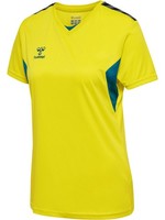 hummel Authentic PL Trikot Damen Weiß Gelb, M Damen