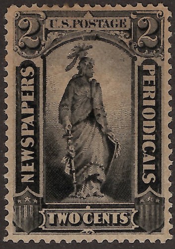 PR57 PR58 Newspaper Stamps - Picture 1 of 4