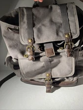 Sun 'N' Sand CargoIt Carrington gray Backpack UNISEX MILITARY scout camp travel