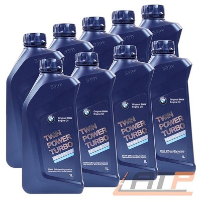9x1 L LITER FÜR BMW TWIN POWER TURBO LONGLIFE-04 LL-04 5W-30 MOTOR-ÖL MOTOREN-ÖL