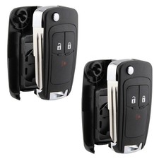 2 For 2013 2014 2015 Chevrolet Spark Remote Flip Shell Case Pad 3b A2GM3AFUS03
