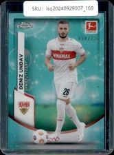 2024 Topps Chrome Bundesliga Deniz Undav /275 aqua choice  #92