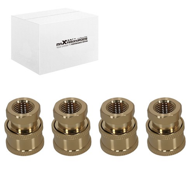 #ad 4* Brass Pressure Washer Coupler Adapter Fitting Set 1 4quot; QC to Female NPT $16.04
