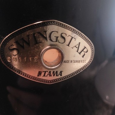 Tama Swingstar Rare Rack Tom drum 14x12 Black 14in Wide 12In Deep.