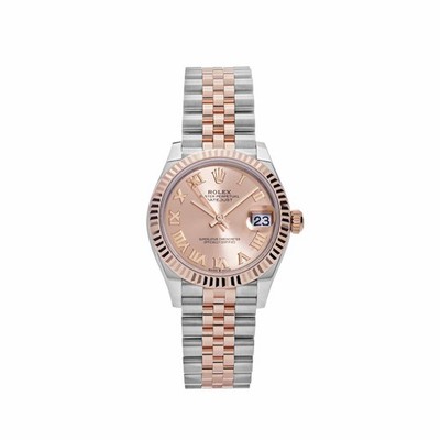 Rolex Datejust 31 278271 'Ladies' Rose Gold Stainless Steel Roman Pink Dial