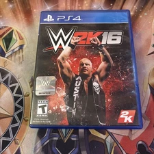 WWE 2K16 (Sony PlayStation 4, 2015) Complete With Manual CIB Tested