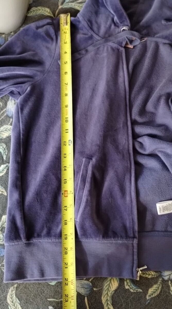 Juicy Couture Y2K Velour Zip Up Hoodie Tracksuit Jacket Juicy Couture Y2K Velour Zip Up Hoodie Tracksuit Jacket