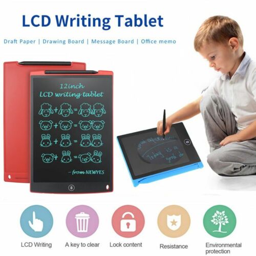 Toys Digital Memo Notepad Kids Doodle Board LCD Writing Tablet Drawing Pad - Photo 1 sur 18