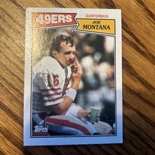 1987 Topps - #112 Joe Montana