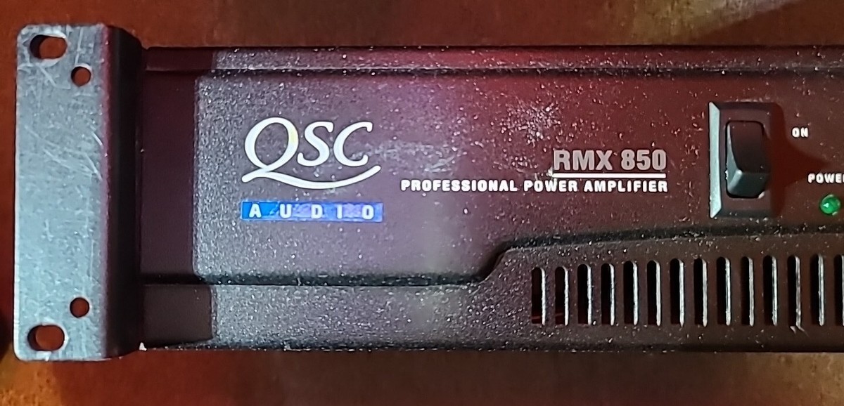 QSC 850 Amp Professional Power Amplifier RMX850 | eBay