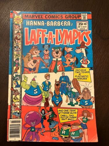VINTAGE 1978 Marvel Comics Hanna Barbera's LAFF-A-OLYMPICS #1 SCHLÜSSEL 1. Ausgabe YOGI - Bild 1 von 3