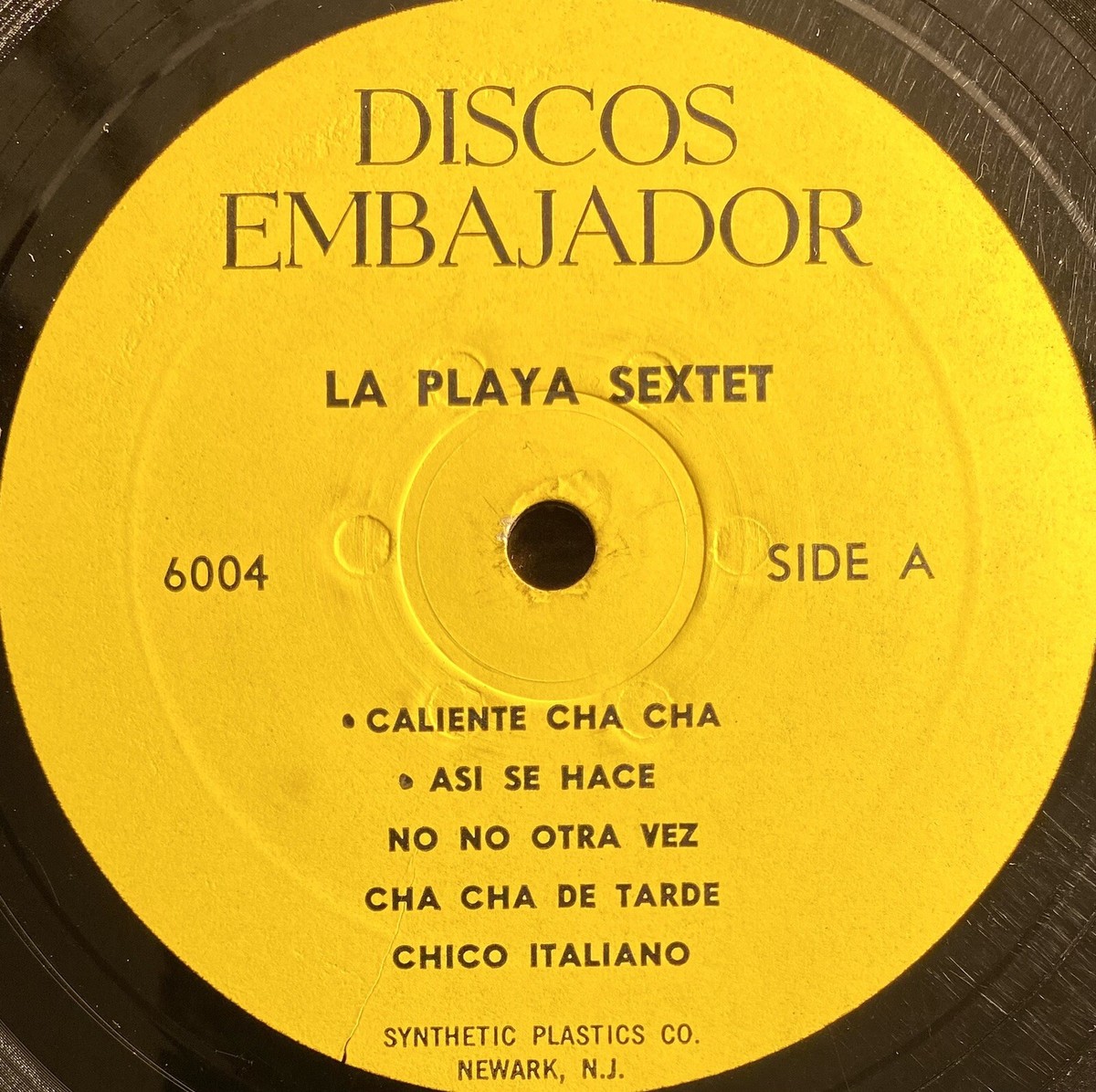 LA PLAYA SEXTET ST LP DISCOS Embajador Vinyl F | eBay