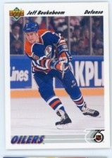 1991-92 Upper Deck French #394 Jeff Beukeboom Hockey Card