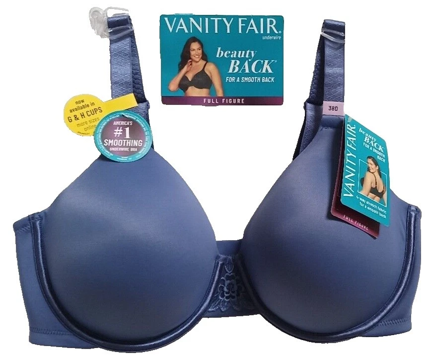 Brasieres y Floral Poliéster Vanity Fair Bra Sets para Mujeres