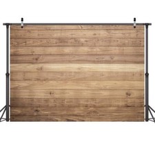 8x8ft Wooden Backdrop Retro Gray Wood Photography Party Studio Prop