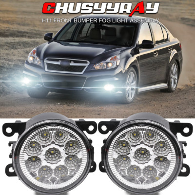 For 2010 2011 2012 Subaru Outback Fog Lights Driving Bumper Lamps Replacement